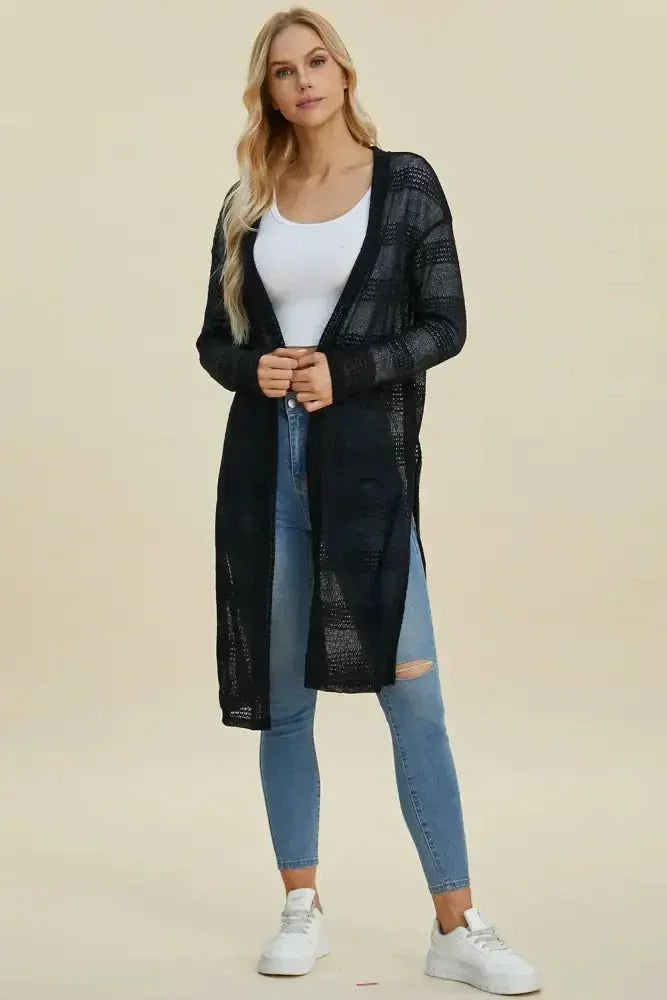 Double Take Full Size Open Front Longline Cardigan - Update AvenueVacation StyleTrendsi100100430671242100100430671242f9cf4d7a - 70d9 - 4a18 - 86be - 1b81dfccbfb0 - MaxBlack