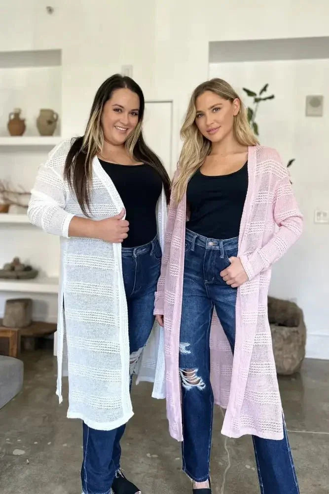 Double Take Full Size Open Front Longline Cardigan - Update AvenueVacation StyleTrendsi1001004306719001001004306719005f122d63 - 0a67 - 42fb - 9347 - 01275ad1517d - MaxBlush Pink