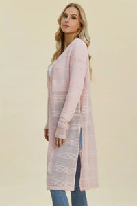 Double Take Full Size Open Front Longline Cardigan - Update AvenueVacation StyleTrendsi10010043067190010010043067190088efabf7 - 0b0d - 45ae - ab32 - f0572c3014ac - MaxBlush Pink