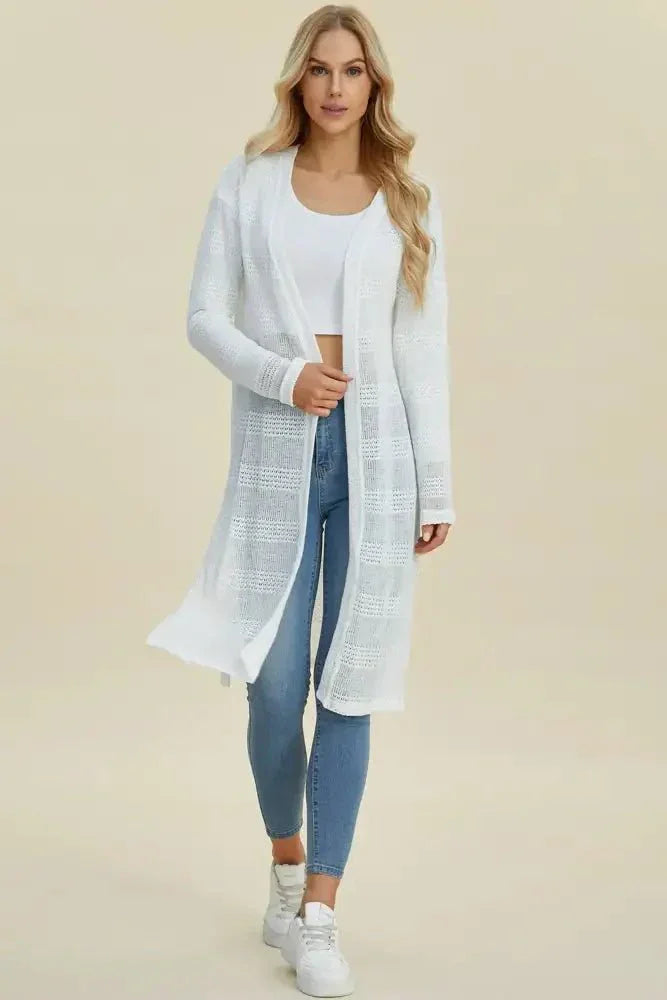 Double Take Full Size Open Front Longline Cardigan - Update AvenueVacation StyleTrendsi1001004306779591001004306779594c67b53c - e47c - 4c32 - 9a8d - 4620ce21488a - MaxWhite