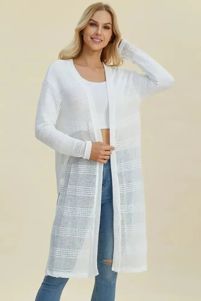 Double Take Full Size Open Front Longline Cardigan - Update AvenueVacation StyleTrendsi100100430677959100100430677959319ed63d - eb3b - 4361 - bc86 - d9c55594baca - MaxWhite