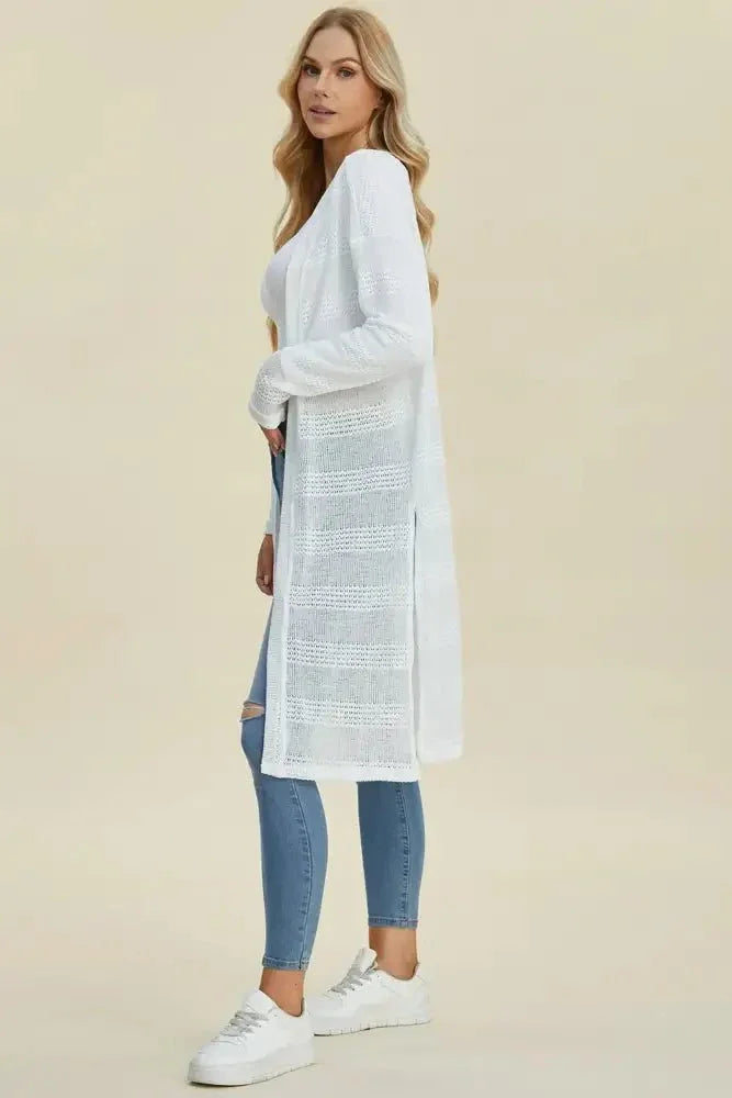 Double Take Full Size Open Front Longline Cardigan - Update AvenueVacation StyleTrendsi100100430677959100100430677959fbffe318 - 34c6 - 44e0 - a263 - 099ea8e0aadd - MaxWhite