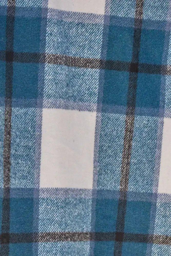 Double Take Full Size Plaid Button Up Lapel Collar Coat - Update AvenueTrendsi1001005130513461001005130513461f1869e044904fb08c45878d8728e5a3 - MaxFrench Blue