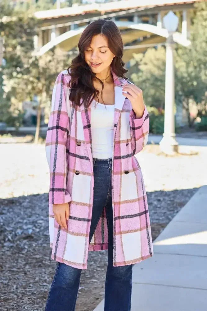 Double Take Full Size Plaid Button Up Lapel Collar Coat - Update AvenueTrendsi100100513054323100100513054323cea834a4697c460a95dcc66ad85fa1c7 - MaxCarnation Pink