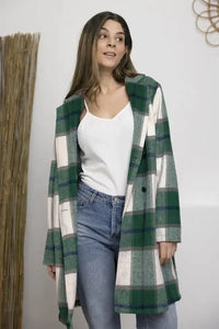 Double Take Full Size Plaid Button Up Lapel Collar Coat - Update AvenueTrendsi100100513059001100100513059001bdd33974ecf143fc90e63ffe3d461db0 - MaxGreen