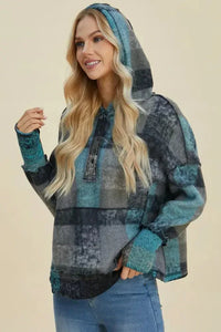 Double Take Full Size Plaid Dropped Shoulder Fleece Hoodie - Update AvenueTrendsi10010099759716510010099759716550c4f7f7 - 32ce - 4d0e - a243 - 1aeee342442b - MaxDark Gray