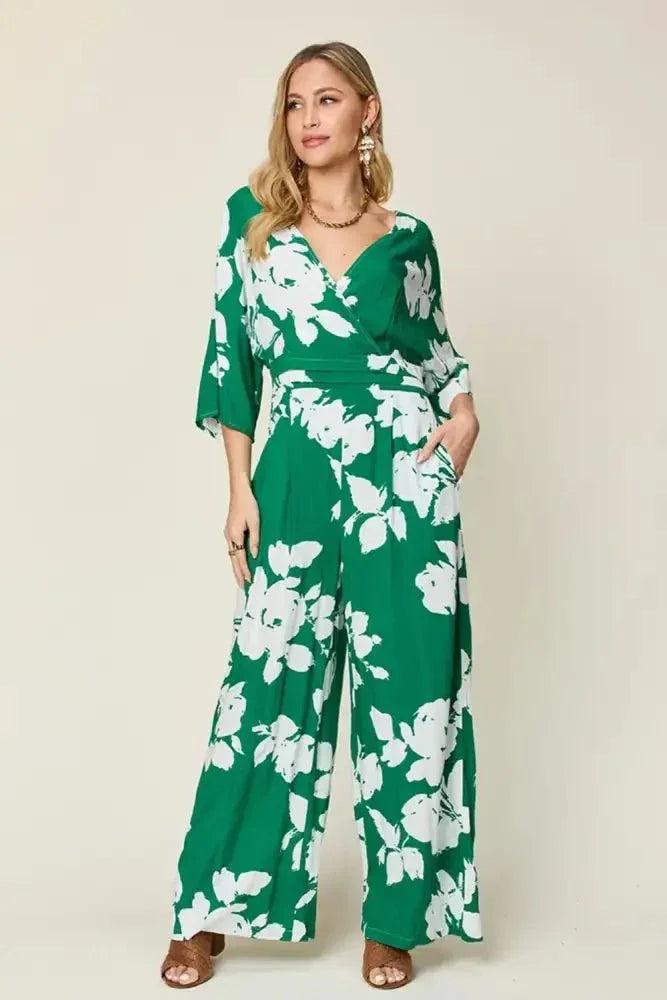 Double Take Full Size Printed Tie Back Wide Leg Jumpsuit - Update AvenueBoho VibesTrendsi10010037328111110010037328111128e87bc5 - a872 - 478e - 8839 - 58a4030a812c - MaxGreen
