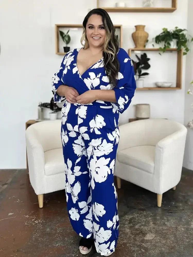 Double Take Full Size Printed Tie Back Wide Leg Jumpsuit - Update AvenueBoho VibesTrendsi100100373287496100100373287496bdd993f6 - 62be - 45fd - a1cf - 830e2a7aa27e - MaxRoyal Blue
