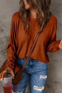 Double Take Full Size Round Neck Long Sleeve T-Shirt - Update AvenueT-ShirtsTrendsi100101979464249100101979464249baca5e74 - 6706 - 4dc2 - 90d6 - 20a44019fd83 - MaxPumpkin