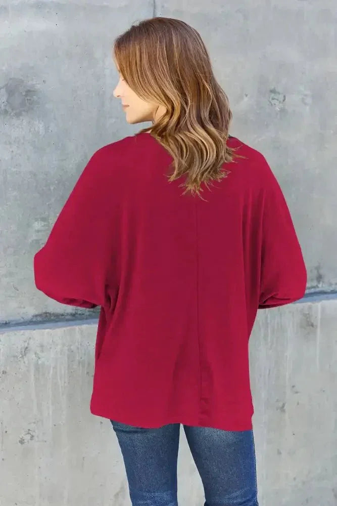 Double Take Full Size Round Neck Long Sleeve T-Shirt - Update AvenueT-ShirtsTrendsi10010197946538810010197946538814d5d8d2 - 63ed - 4cee - a716 - 9696b5df708a - MaxDeep Red