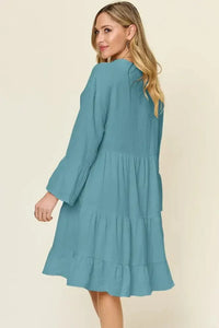 Double Take Full Size Texture Button Up Ruffle Hem Dress - Update AvenueTrendsi10010076601495910010076601495983dd33d4 - b2a2 - 4cff - ba6f - a65e2d9a1e4b - MaxCerulean