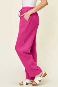 Double Take Full Size Texture Drawstring Straight Pants - Update AvenueDaily EssentialsTrendsi100100209241938100100209241938f754a544 - 4d2d - 4805 - bf16 - 4d08be6d99ff - MaxHot Pink