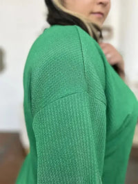Double Take Full Size Texture Round Neck Drop Shoulder T-Shirt and Shorts Set - Update AvenueDaily EssentialsTrendsi100100673813178100100673813178b7f03799 - 1360 - 4cae - 85e8 - 4737030ba321 - MaxMid Green