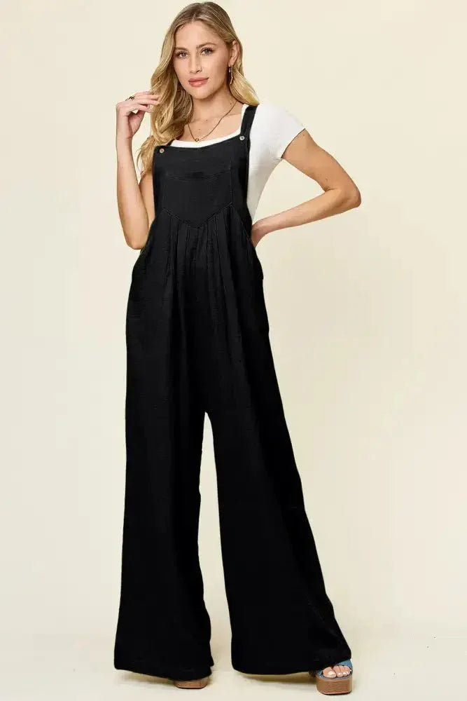 Double Take Full Size Texture Wide Strap Wide Leg Overall - Update AvenueTrendsi10010044832193510010044832193575f2c3a4 - d523 - 460a - 8db5 - 83513d6ed3e2 - MaxBlack