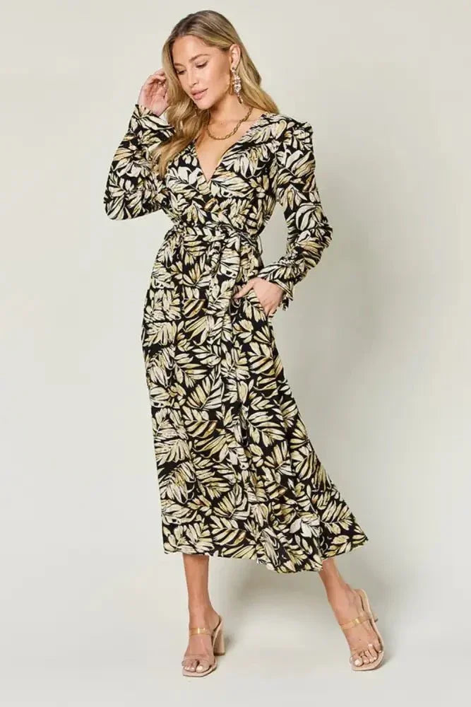 Double Take Full Size Tie Back Flounce Sleeve Dress - Update AvenueVacation StyleTrendsi100100057651258100100057651258685863a6 - f89f - 4058 - 92aa - e2e08396b29e - MaxBlack