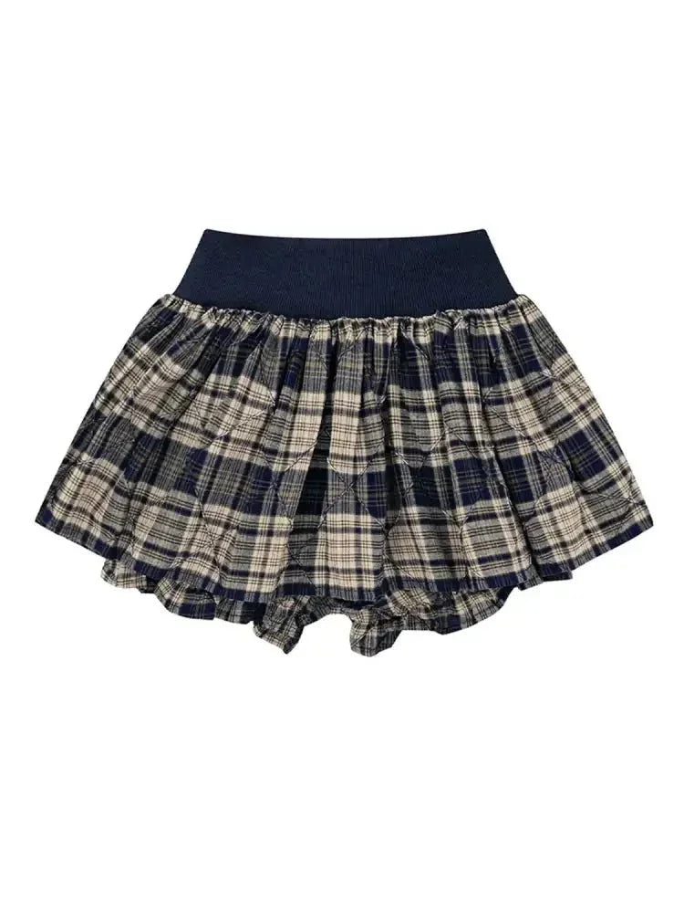 Drawstring Plaid Skort - Update AvenueTrendsi1001000215814881001000215814882eacab78 - 149e - 43ca - a355 - 5097cd6942d3 - Max - OriginBlack