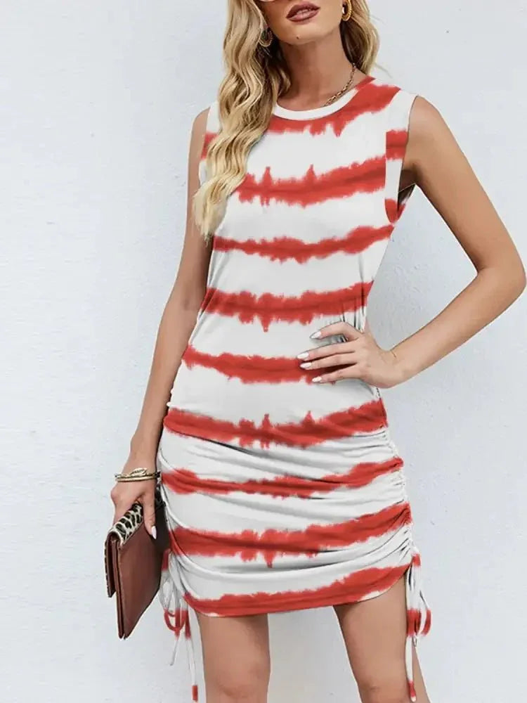 Drawstring Tie - Dye Sleeveless Mini Tank Dress - Update AvenueEffortless Elegance: DressesTrendsi100100381255342100100381255342a4214d7b - 73b6 - 4122 - 8084 - af1c7bdb5cbe - Max - OriginScarlet