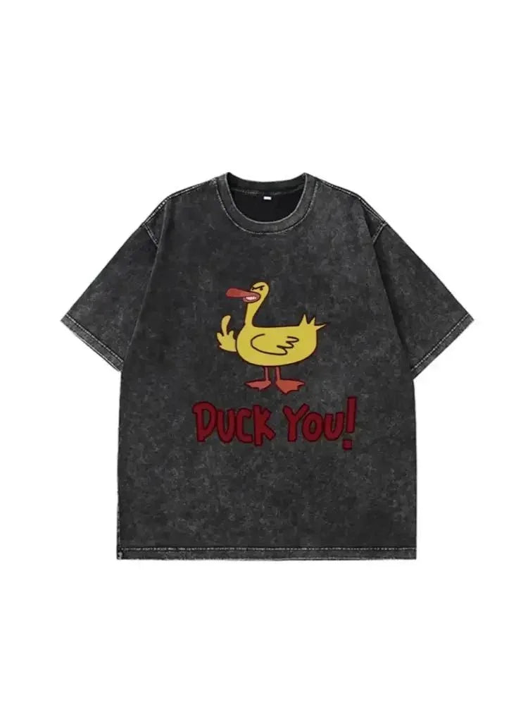 Duck Graphic Oversized Round Neck T-Shirt - Update AvenueT-ShirtsTrendsi1001004405249171001004405249172760a352ca6d4d10b48f30696ec1afff - Max - OriginBlack