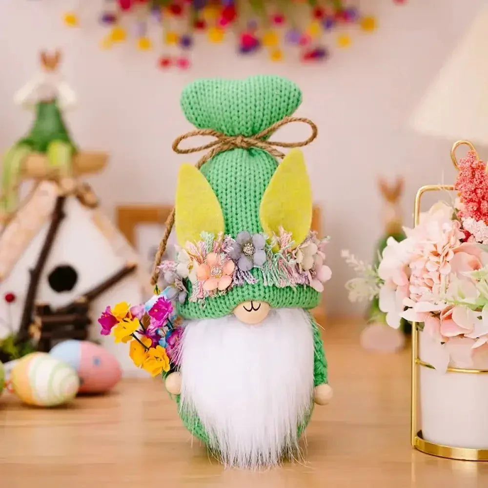 Easter Knit Faceless Doll - Update AvenueHome Decor AccentsTrendsi100800286452330100800286452330Easter Knit Faceless DollGreen