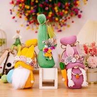 Easter Knit Faceless Doll - Update AvenueHome Decor AccentsTrendsi100800286453392100800286453392Easter Knit Faceless DollPink Purple