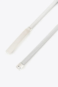 Elastic Iron Skinny Belt