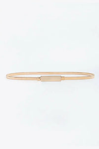 Elastic Iron Skinny Belt