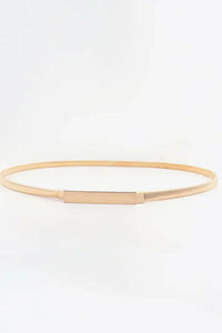 Elastic Iron Skinny Belt