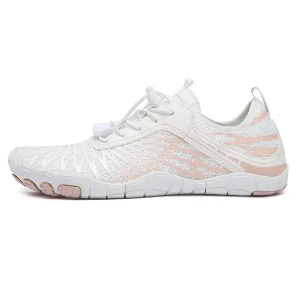 Elastic Lock Laces Mesh Breathable Hike Footwear - Update AvenueTrendsi100600985471028100600985471028Elastic Lock Laces Mesh Breathable Hike FootwearWhite