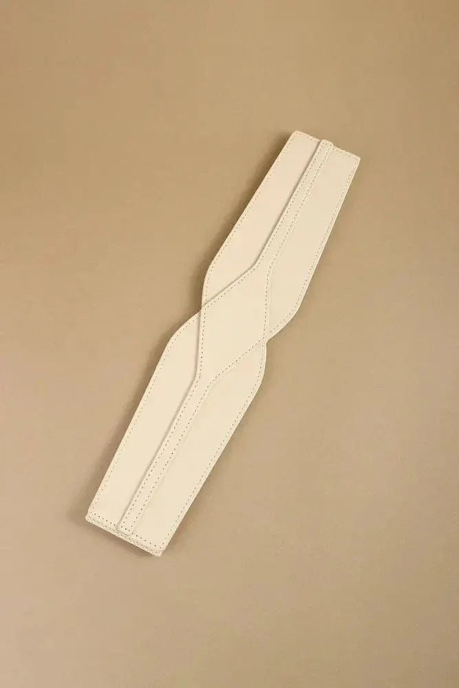 Elastic Wide PU Belt - Update AvenueTrendsi100100736210916100100736210916Elastic Wide PU BeltIvory