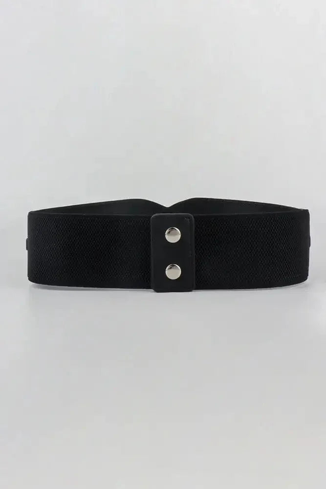 Elastic Wide PU Belt - Update AvenueTrendsi100100736211875100100736211875Elastic Wide PU BeltBlack