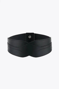 Elastic Wide PU Belt - Update AvenueTrendsi100100736211875100100736211875Elastic Wide PU BeltBlack