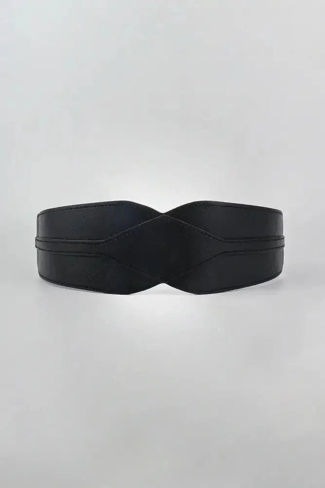 Elastic Wide PU Belt - Update AvenueTrendsi100100736211875100100736211875Elastic Wide PU BeltBlack