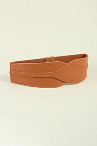Elastic Wide PU Belt - Update AvenueTrendsi100100736218567100100736218567Elastic Wide PU BeltCaramel