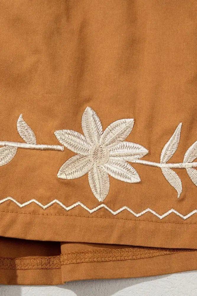 Embroidered Boho Tasseled Drawstring Elastic Waist Casual Shorts - Update AvenueBoho VibesTrendsi1001005276930201001005276930204ad80d04 - 26c3 - 40b6 - a0c5 - fa4caeacfc50 - Max - OriginCaramel