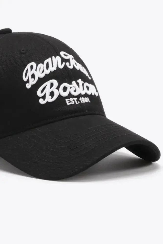 Embroidered Graphic Adjustable Baseball Cap - Update AvenueTrendsi101300204182485101300204182485Embroidered Graphic Adjustable Baseball CapBlack