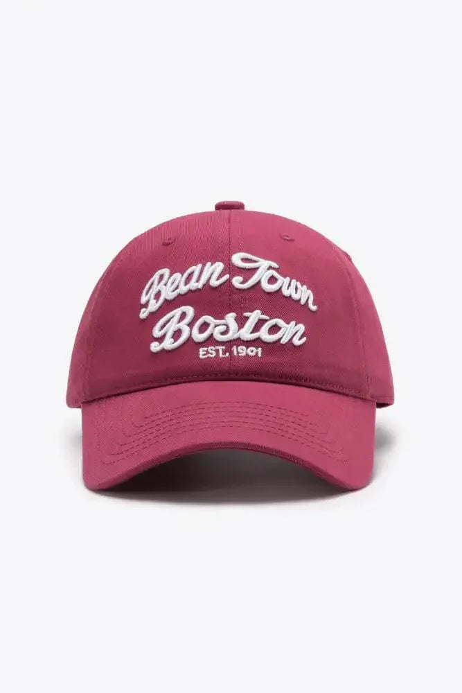 Embroidered Graphic Adjustable Baseball Cap - Update AvenueTrendsi101300204189624101300204189624Embroidered Graphic Adjustable Baseball CapDeep Red
