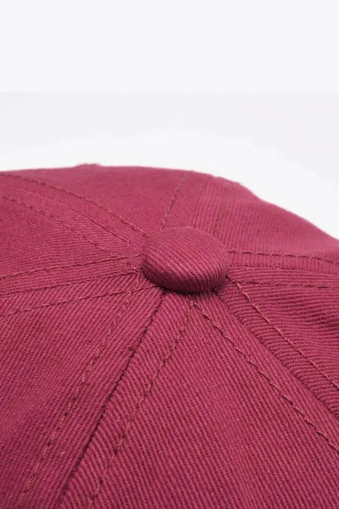 Embroidered Graphic Adjustable Baseball Cap - Update AvenueTrendsi101300204189624101300204189624Embroidered Graphic Adjustable Baseball CapDeep Red