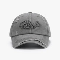 Embroidered Letter Cotton Baseball Cap