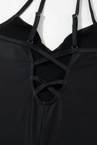Embroidered V - Neck One - Piece Swimwear - Update AvenueTrendsi10010092146199910010092146199977301748 - 8b42 - 4f72 - b531 - 7e317add27ba - MaxBlack