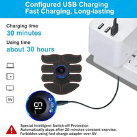 EMS Abdominal Muscle Stimulator Fitness ABS Arm Training Patches Muscle Exercise Instrument USB Charging Home Men - Update AvenueYOSYO Official Store14:20000213014:200002130EMS Abdominal Muscle Stimulator Fitness ABS Arm Training Patches Muscle Exercise Instrument USB Charging Home Men - Update AvenuesIvory