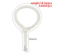 European and American cross - border jewelry niche DIY beaded geometric necklace imitation pearl retro creative water drop pendant necklace - Update AvenueUpdate Avenues211160675653001European and American cross - border jewelry niche DIY beaded geometric necklace imitation pearl retro creative water drop pendant necklaceWhite K 4666
