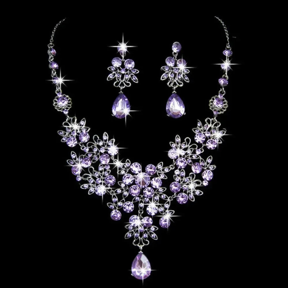 European and American foreign trade wedding butterfly big water drop necklace earrings set wedding jewelry bridal wedding jewelry accessories - Update AvenueUpdate Avenues218832507964001European and American foreign trade wedding butterfly big water drop necklace earrings set wedding jewelry bridal wedding jewelry accessories - Update Avenuesblue