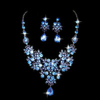 European and American foreign trade wedding butterfly big water drop necklace earrings set wedding jewelry bridal wedding jewelry accessories - Update AvenueUpdate Avenues218832507964001European and American foreign trade wedding butterfly big water drop necklace earrings set wedding jewelry bridal wedding jewelry accessories - Update Avenuesblue
