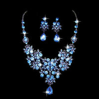 European and American foreign trade wedding butterfly big water drop necklace earrings set wedding jewelry bridal wedding jewelry accessories - Update AvenueUpdate Avenues218832507964001European and American foreign trade wedding butterfly big water drop necklace earrings set wedding jewelry bridal wedding jewelry accessories - Update Avenuesblue