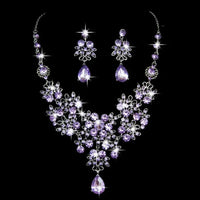 European and American foreign trade wedding butterfly big water drop necklace earrings set wedding jewelry bridal wedding jewelry accessories - Update AvenueUpdate Avenues218832507964002European and American foreign trade wedding butterfly big water drop necklace earrings set wedding jewelry bridal wedding jewelry accessories - Update Avenuespurple