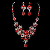 European and American foreign trade wedding butterfly big water drop necklace earrings set wedding jewelry bridal wedding jewelry accessories - Update AvenueUpdate Avenues218832507964004European and American foreign trade wedding butterfly big water drop necklace earrings set wedding jewelry bridal wedding jewelry accessories - Update Avenuesred