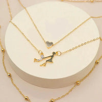 European and American jewelry adults lead villains love rice beads rhinestones 4 - layer necklace thanksgiving parent - child necklace - Update AvenueUpdate Avenues211067164658001European and American jewelry adults lead villains love rice beads rhinestones 4 - layer necklace thanksgiving parent - child necklaceXL001 - Gold