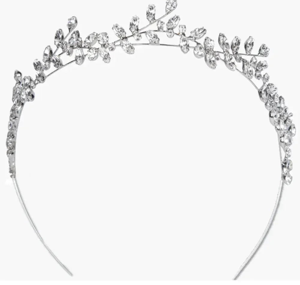 European and American light luxury wedding headband headdress bridal jewelry simple temperament crystal flower headband Hair band - Update AvenueUpdate Avenues211158473808001European and American light luxury wedding headband headdress bridal jewelry simple temperament crystal flower headband Hair band - Update AvenuesSilver