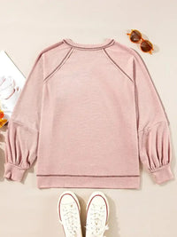 Exposed Seam Ribbed Knit V Neck Top - Update AvenueDaily EssentialsTrendsi100100144504692100100144504692016b1b89 - b643 - 47d7 - 9118 - 31711f866728 - Max - OriginDusty Pink