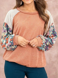 Exposed Seam Round Neck Blouse - Update AvenueTrendsi10010173707495410010173707495466ab70411b5147cd9c6a6b742a0b11f9 - MaxCoral